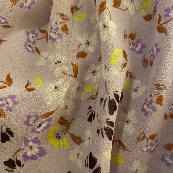 FLORAL RUFFLE NECK TOP - Picture 3 of 8